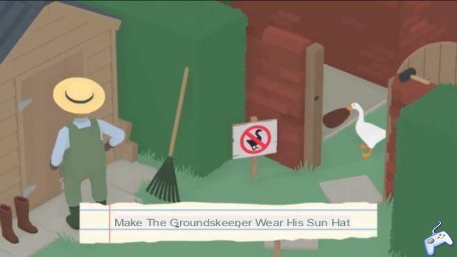 Untitled Game of Goose - Cómo obtener un sombrero (el jardinero debe usar el sombrero para el sol)