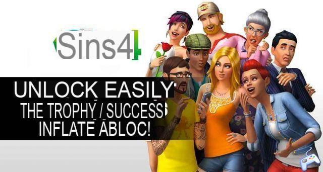 Consejo Los Sims 4 como conseguir el trofeo/logro inflado muy facilmente