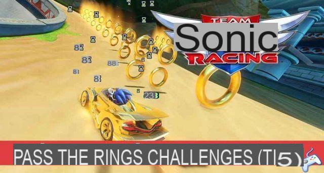 Guía Team Sonic Racing cómo pasar los desafíos del anillo (consejos)