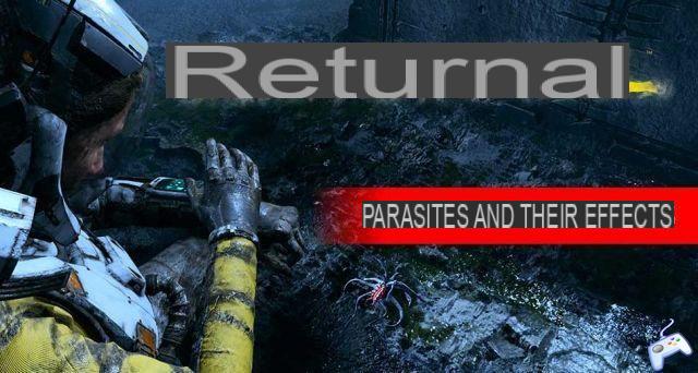 Wiki Returnal PS5 la lista de parásitos a encontrar con efectos beneficiosos y efectos negativos