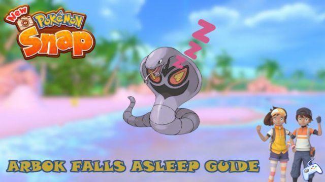 Nueva guía de Pokémon Snap: Arbok se queda dormido