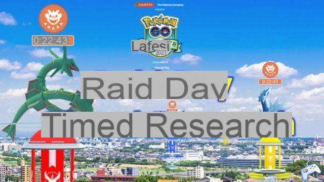 Pokémon GO Fest 2021 Raid Day Tareas de investigación cronometradas y recompensas (menú diario)