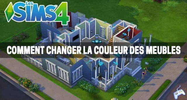 Consejo Los Sims 4 cómo cambiar el color de los muebles en la versión de consola (PS4 / Xbox One)