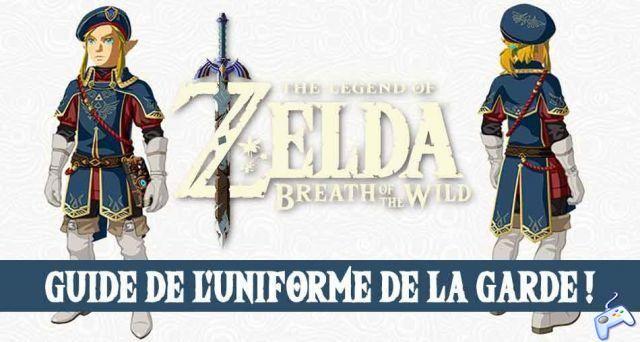 Guía de Zelda Breath of The Wild donde encontrar el Uniforme de la Guardia Real