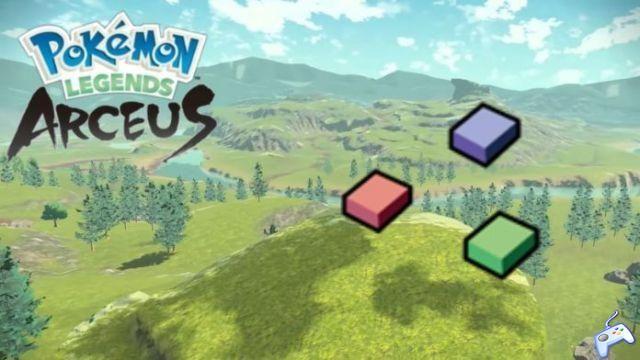 Pokemon Legends Arceus: ¿para qué sirven los fragmentos rojo, azul y verde?