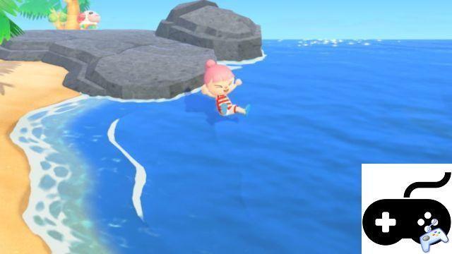 Animal Crossing: New Horizons - Cómo nadar y bucear