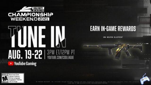 Plano de arma libre de Warzone: cómo obtener el plano XM4 del Campeonato de la Liga de Call of Duty