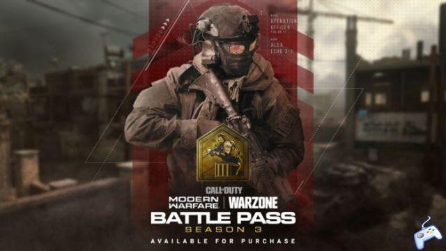 Call of Duty: Modern Warfare y Warzone - Pase de batalla de la temporada 3
