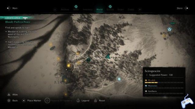 Assassin's Creed Valhalla - Dónde encontrar Wesberia
