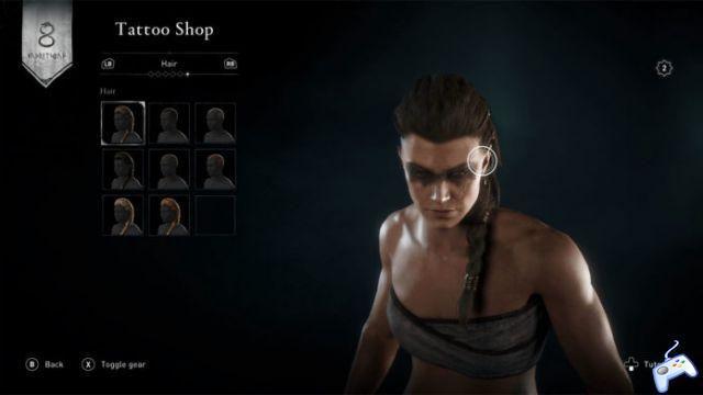 Assassin's Creed Valhalla - Cómo cambiar el color y estilo del cabello