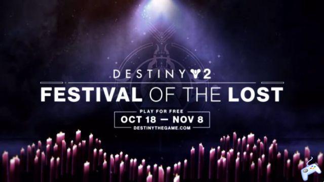 ¿Cuándo es la fecha de finalización de Destiny 2 Festival of the Lost End?