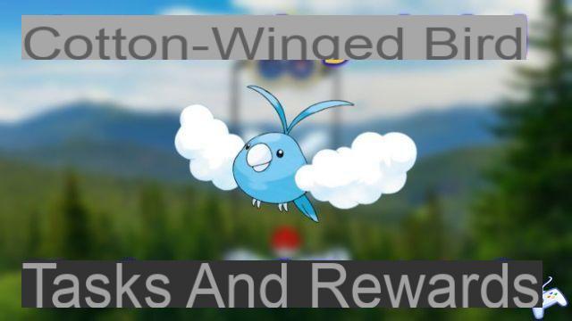 Pokémon GO: tareas de investigación y recompensas del pájaro de alas de algodón
