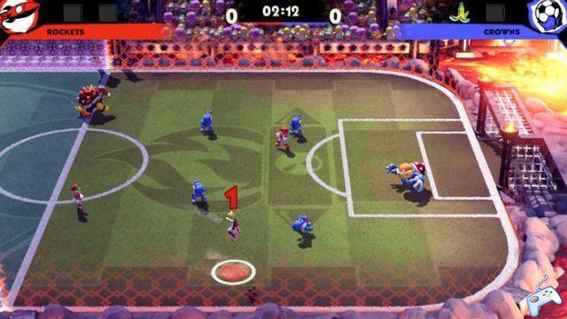 Mario Strikers: Battle League - Cómo realizar e interceptar pases Lob