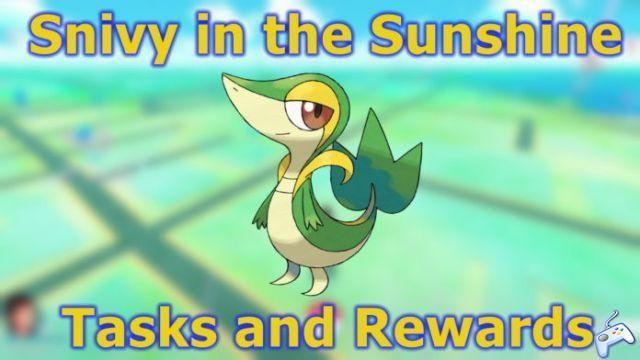 Pokémon GO “Snivy in the Sunshine” Tareas y recompensas (investigación especial)
