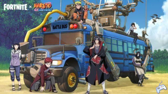 A colaboração Fortnite x Naruto continua, adiciona novos personagens ao jogo