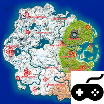 Fortnite Capítulo 3: la ubicación de todos los NPC en el nuevo mapa