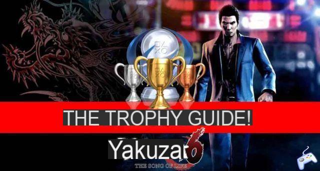 Yakuza 6 guía cómo obtener todos los trofeos en el juego y desbloquear platino