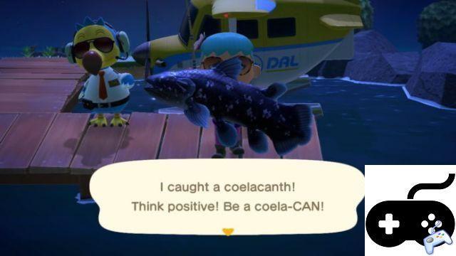 Animal Crossing: New Horizons - How to catch Coelacanth