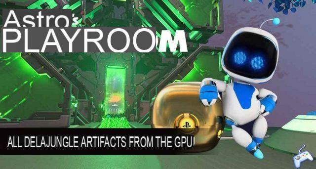 Astro's Playroom PS5 la guía para encontrar todos los artefactos GPU Jungle