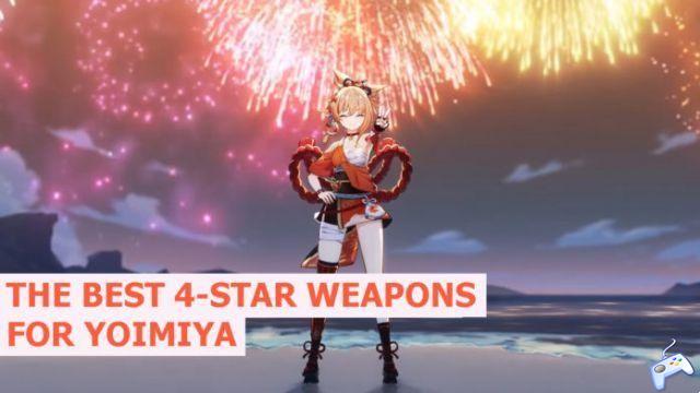 Las mejores armas de 4 estrellas para Yoimiya en Genshin Impact